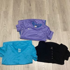 NIKE/ ALPINE DESIGN Bundle of exercise tops